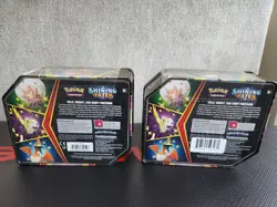 Set of 2 Pokemon TCG Shining Fates Tins - Eldegoss and Cramorant - NEW SEALED - Image 2