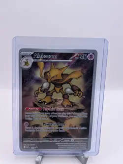 Pokemon TCG - Alakazam - Mega Evolutions 009 - Black Star Promo - Image 1