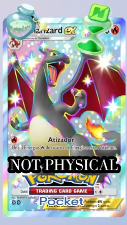 Charizard Shiny EX | POKEMON TCG POCKET |ENG| NOT PHYSICAL! - Image 1
