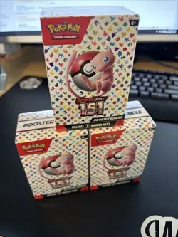 3x Pokemon Scarlet And Violet 151 Booster Bundles New Sealed - Image 1