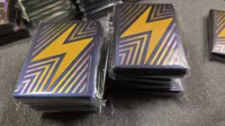 Pokemon ETB Sleeves Surging Sparks x 8 Packs 520 Total Sleeves New - Image 3
