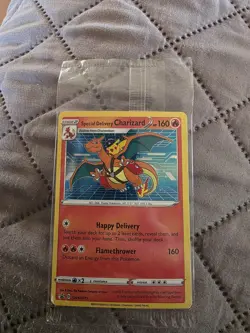 Pokemon TCG Special Delivery Charizard SWSH075 SEALED - Image 1