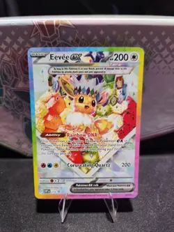 Pokemon Eevee ex 174 Promo Prismatic Evolutions Holo SIR Premium collection - Image 1
