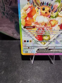 Pokemon Eevee ex 174 Promo Prismatic Evolutions Holo SIR Premium collection - Image 5