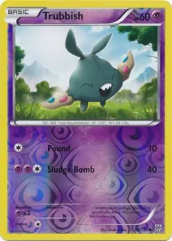 Trubbish - 64/135 - Common - Reverse Holo - Plasma Storm #64/135 Pokemon TCG - Image 1