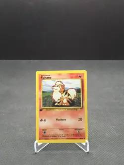 1999 Pokemon 1st Edition German Growlithe Never Played No. 28 *24 - Image 1