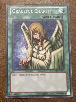 Graceful Charity LCYW-EN064 Yugi’s World Unlimited Edition Secret Rare LP - Image 1