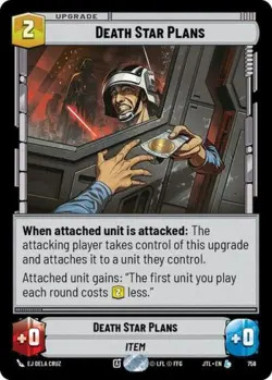 Death Star Plans (Foil) (Star Wars Unlimited) Foil - Image 1