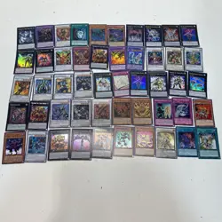Mixed Rare Holographic YU-GI-OH! TCG and CCG Trading Cards Bundle (Set Of 50) - Image 1
