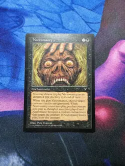 Necromancy Visions Regular Rare LP Magic The Gathering Card - Image 1