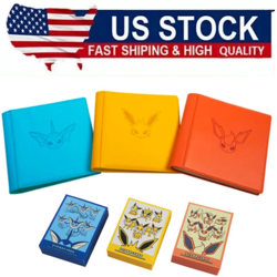 [US Stock] Pokemon Jolteon Vaporeon Flareon 480 Slots Card Sealed Binder Sleeve - Image 1