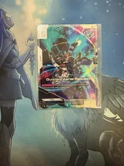Gundam Card Game NewType Challenge Winner Promo GD01-067 Gundam Aerial Rebuild - Image 1