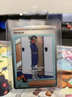 Amarys Prismatic Evolutions Holo Sir Pokemon TCG Card 170/131 NM Condition - Image 1