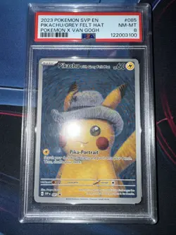Pikachu with Grey Felt Hat 085 Sv: Scarlet & Violet Promo Cards Regular - Image 1