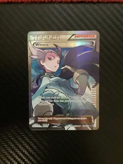 Pokemon Winona 108/108 XY Roaring Skies Full Art Ultra Rare Holo Card LP - Image 1