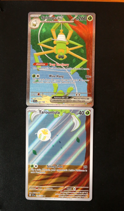 Pokemon Card - Tarountula 199/198 Spidops EX 243/198 Scarlet & Violet Base - NM⭐ - Image 1