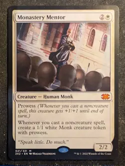Monastery Mentor - Double Masters 2022 (MTG) - Image 1