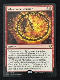 1x MTG Wheel of Misfortune - Commander Legends (CMR) #211 - Magic the Gathering - Image 1