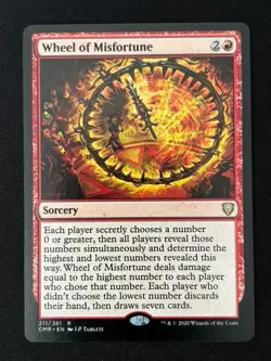 1x MTG Wheel of Misfortune - Commander Legends (CMR) #211 - Magic the Gathering - Image 3