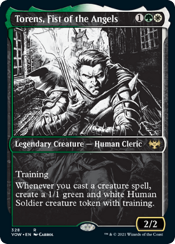 Torens, Fist of the Angels (Showcase) FOIL Innistrad: Crimson Vow NM ABUGames - Image 1