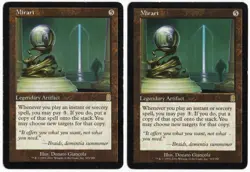 Mirari x2 2x 2001 Odyssey Colorless Rare Legendary Artifact MTG MP AZ2 - Image 1