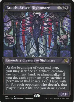 Braids, Arisen Nightmare (Showcase) R Dominaria United 288 - LP MTG - Image 1