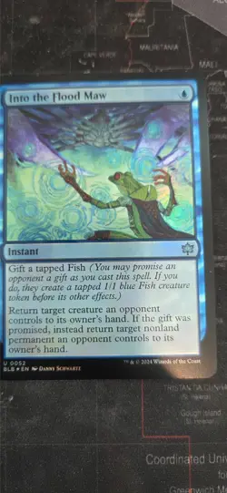 MtG Into the Flood Maw Foil - Image 1