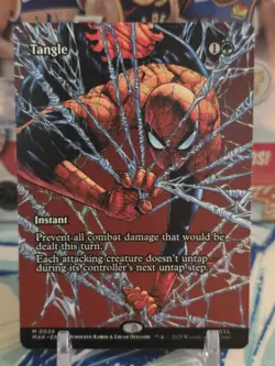 Tangle - #38 Borderless - Marvel Universe Spider Man - Regular - Mtg - Image 1