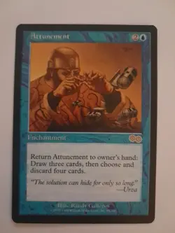 Attunement LP MTG Urza's Saga Magic the Gathering - Image 1