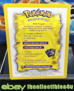 GERMAN Pokemon Card Questions Theme Deck Insert Card Wizards 1999 RARE F/S - Image 1
