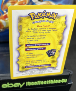 GERMAN Pokemon Card Questions Theme Deck Insert Card Wizards 1999 RARE F/S - Image 2