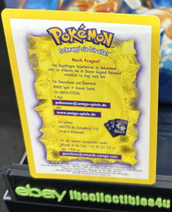 GERMAN Pokemon Card Questions Theme Deck Insert Card Wizards 1999 RARE F/S - Image 3
