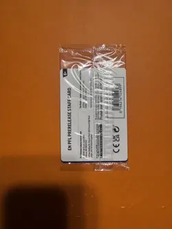 Pokemon Phantasmal Flames Prerelease Staff Promo SEALED - Image 2