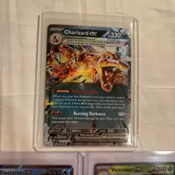Pokemon Holo Card EX Lot Charizard Venusaur Blastoise Rare - Image 2