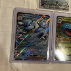 Pokemon Holo Card EX Lot Charizard Venusaur Blastoise Rare - Image 3