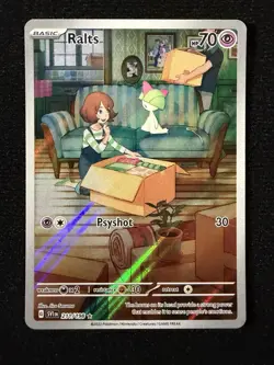 Ralts 211/198 SV01: Scarlet & Violet Base Set Holo Pokemon TCG - Image 1