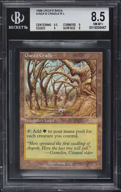 Gaea's Cradle - Urza's Saga - BGS 8.5 - sanctustrading.com - Image 1