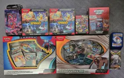 Pokemon TCG Sealed Lot Sparks, Mega Evolution, CGC 10 Pikachu, Ex Boxes and more - Image 1