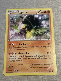Pokemon TCG Zygarde XY Black Star Promos XY152 NM/M - Image 1