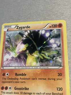 Pokemon TCG Zygarde XY Black Star Promos XY152 NM/M - Image 3