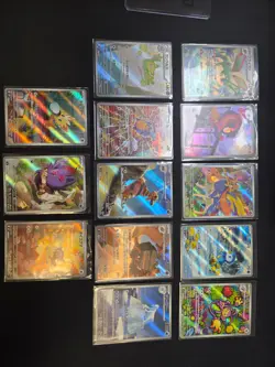 Pokemon Art Rare Lot Of Thirteen (13) - All Near Mint +! - Image 1