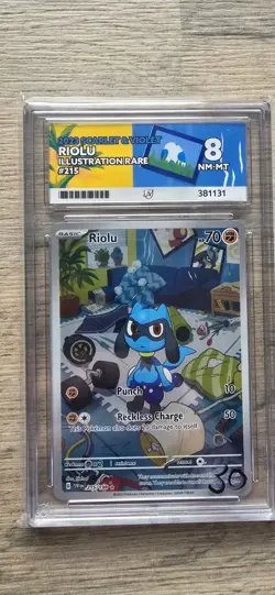Riolu 215/198 - IR - Scarlet & Violet Base Set - Pokemon TCG - NM-MINT ACE 8 - Image 1