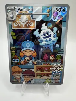 Vanillish 190/182 Holiday Calendar - SV Paradox Rift Holo - Pokemon TCG - Image 1