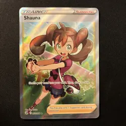 Shauna Full Art Trainer 263/264 Sword & Shield Fusion Strike Holo Pokemon - Image 1
