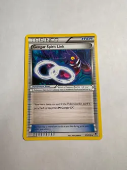 XY PHANTOM FORCES GENGAR SPIRIT LINK 95/119 2014 Pokemon LP - Image 1