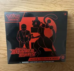 Pokemon TCG Scarlet & Violet Destined Rivals Elite Trainer Box ETB New Sealed - Image 1