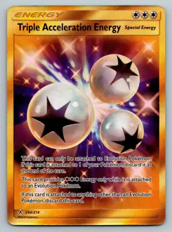 Triple Acceleration Energy 234/214 - Unbroken Bonds Secret Rare - Poke TCG (NM) - Image 1