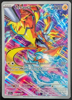 Zeraora - EV7:Couronne Stellaire - 151/142 - Carte Pokemon Francaise Neuve - Image 1