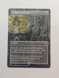 Enlightened Tutor (Borderless) Dominaria Remastered Regular - Image 1