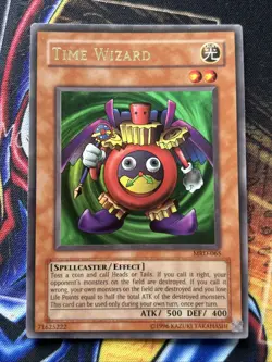 Time Wizard MRD-065 Metal Raiders LP Ultra Rare Unlimited Edition Yu-Gi-Oh - Image 1